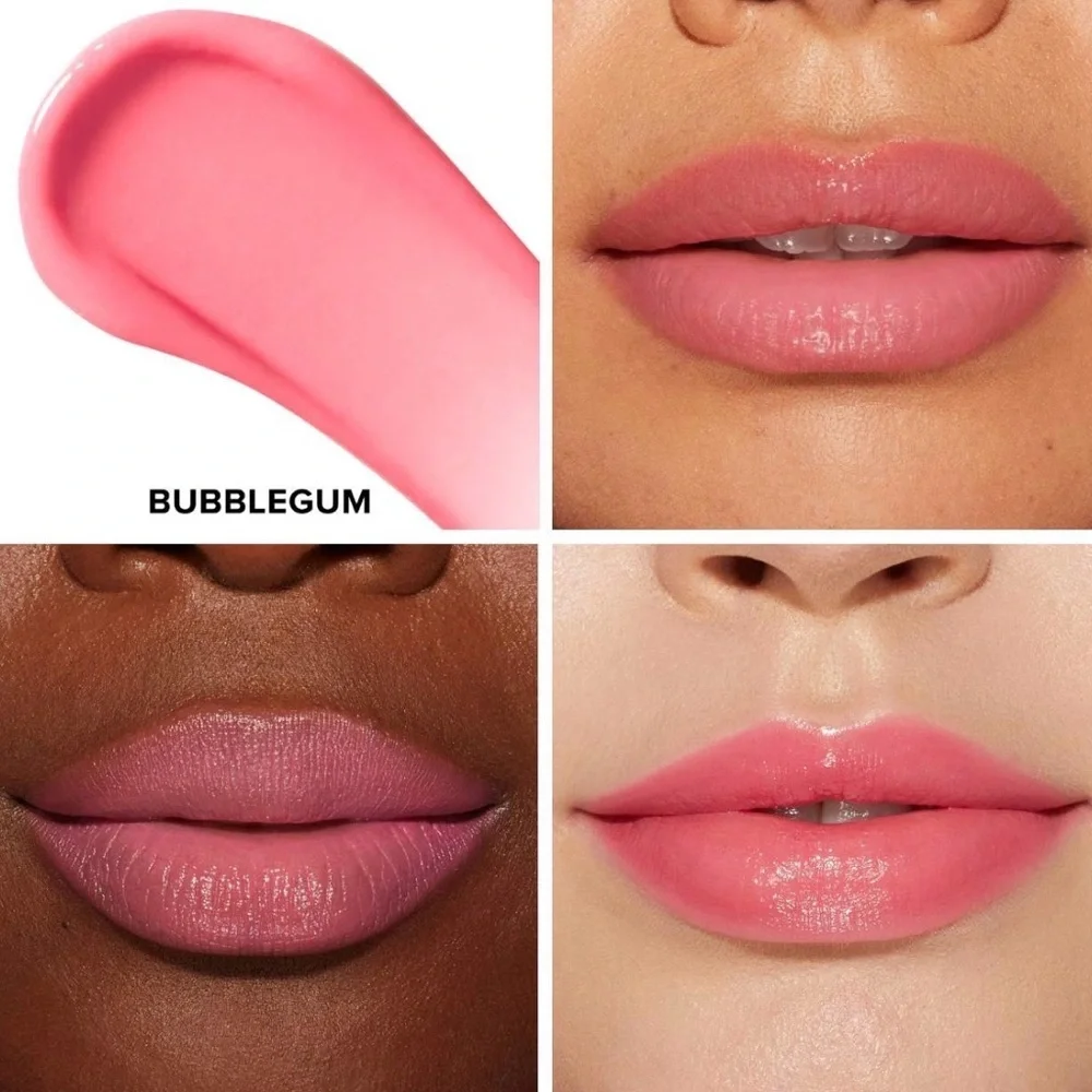 Too Faced BUNDLE Kissing Jelly Gloss Juicy Lip Oil & Juicy Tint in Bubblegum